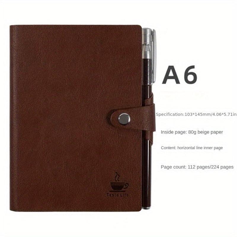 Soft Leather Portable Notebook Stationery Notebook Business Small Fresh