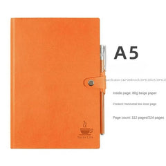 Soft Leather Portable Notebook Stationery Notebook Business Small Fresh