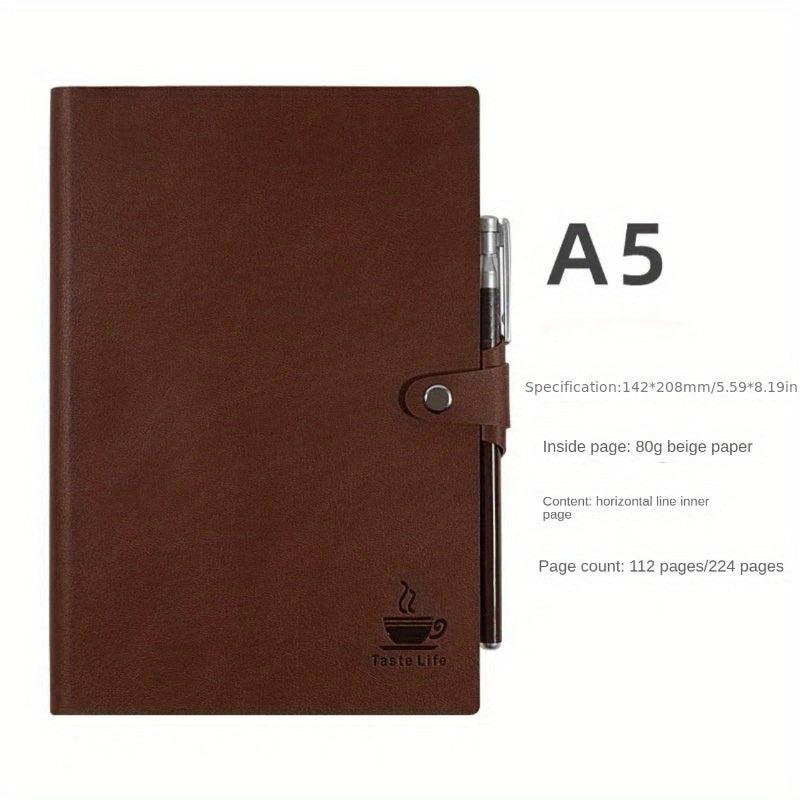 Soft Leather Portable Notebook Stationery Notebook Business Small Fresh