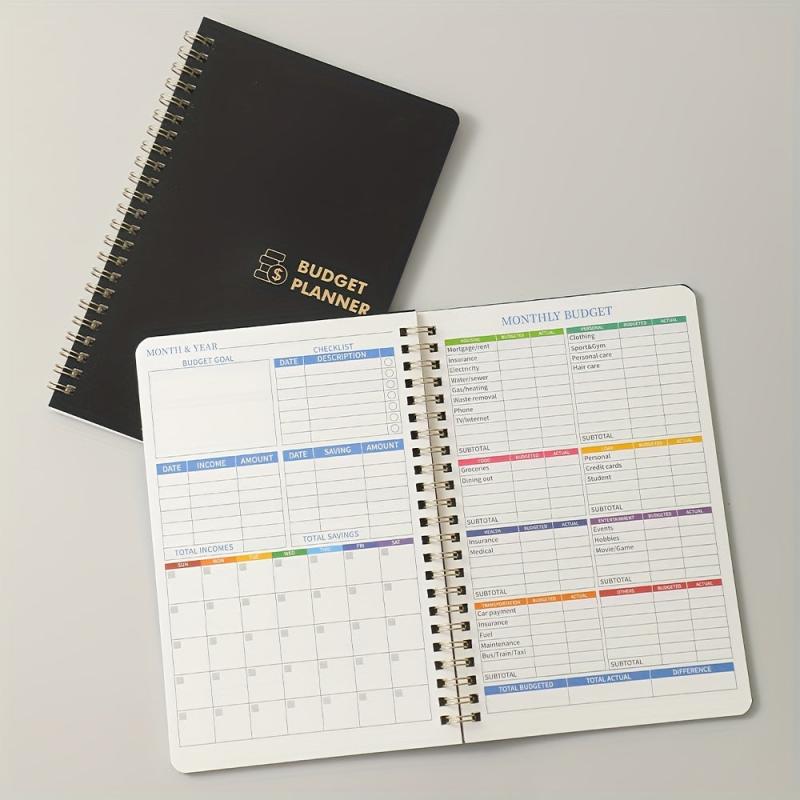 Budget Planner Monthly Bill Organizer Hardcover Budget Book