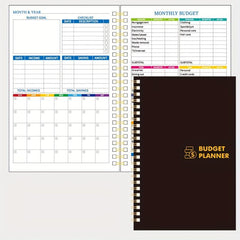 Budget Planner Monthly Bill Organizer Hardcover Budget Book