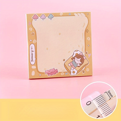 50sheets Cartoon Star Girl Sticky Notes Office Home Reminder Memo Stickers