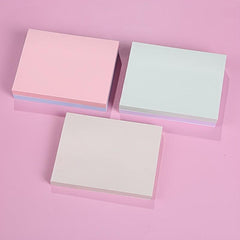 Morandi Rectangular Sticky Notes 100 Sheets