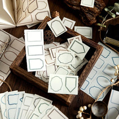 Japanese Light Retro Contracted Hands DIY Message Paper Pad x 6