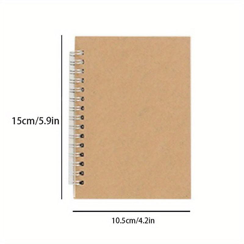 100 Pages Spiral Coil Notebook Sketch Pad Memo Notepad