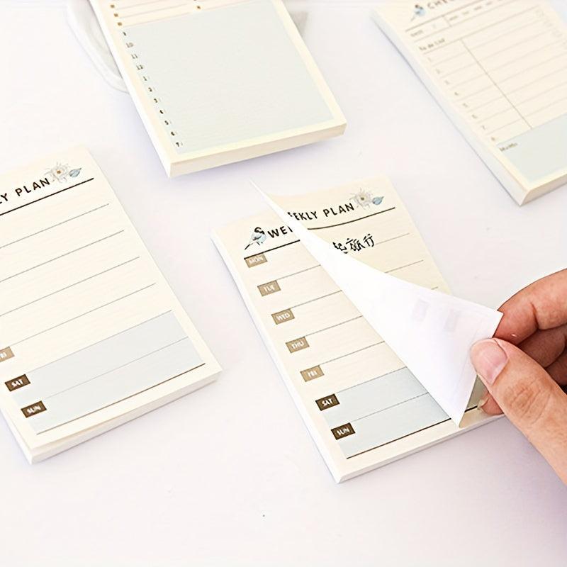 240pcs Sticky Notes Stationery Office Learning Supplies To Do List Notebook