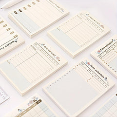240pcs Sticky Notes Stationery Office Learning Supplies To Do List Notebook