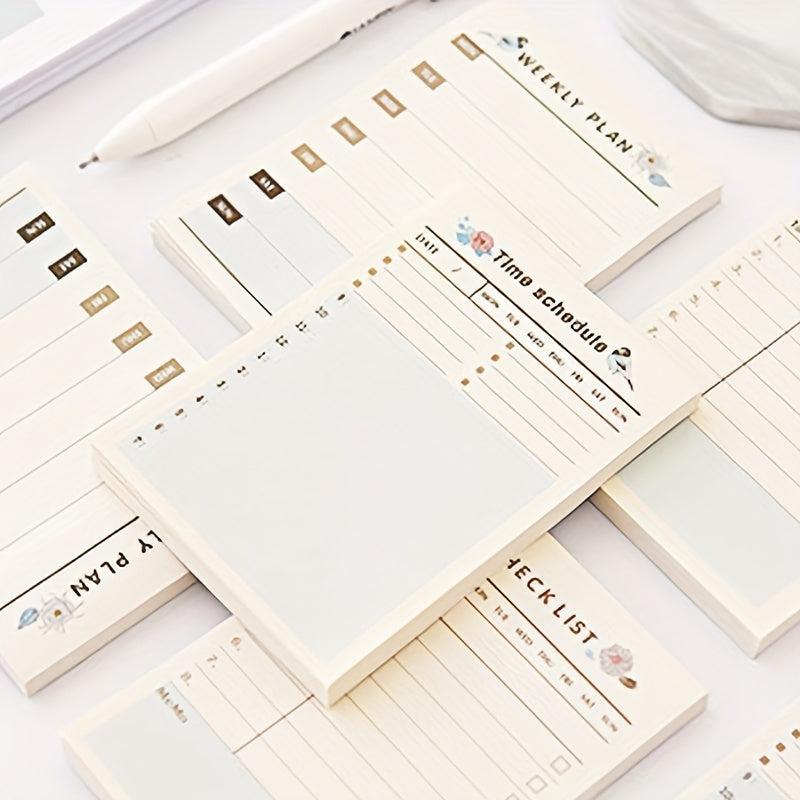 240pcs Sticky Notes Stationery Office Learning Supplies To Do List Notebook