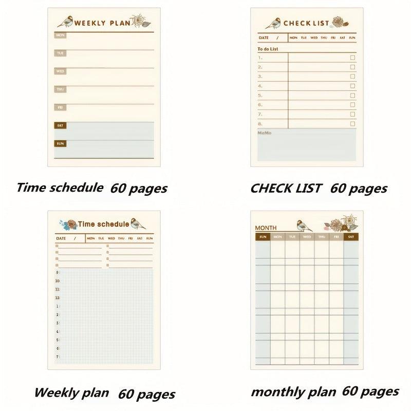 240pcs Sticky Notes Stationery Office Learning Supplies To Do List Notebook