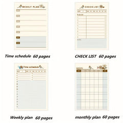 240pcs Sticky Notes Stationery Office Learning Supplies To Do List Notebook