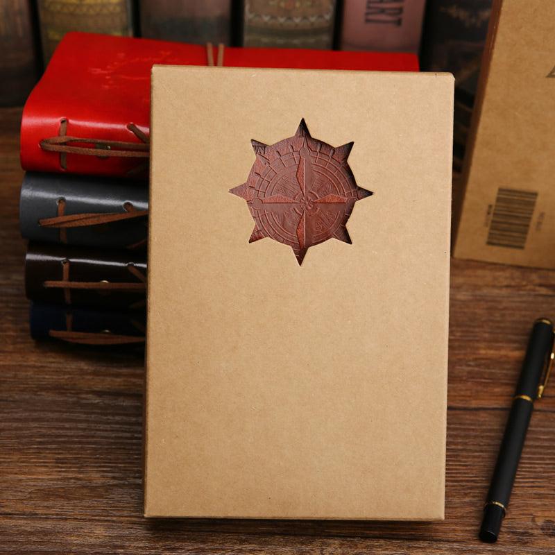 A7 Pirate Style Loose leaf Notebook Vintage Strap Hand Account Notebook