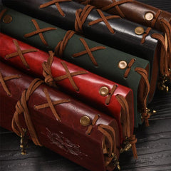 A7 Pirate Style Loose leaf Notebook Vintage Strap Hand Account Notebook