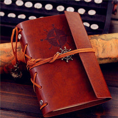 A7 Pirate Style Loose leaf Notebook Vintage Strap Hand Account Notebook