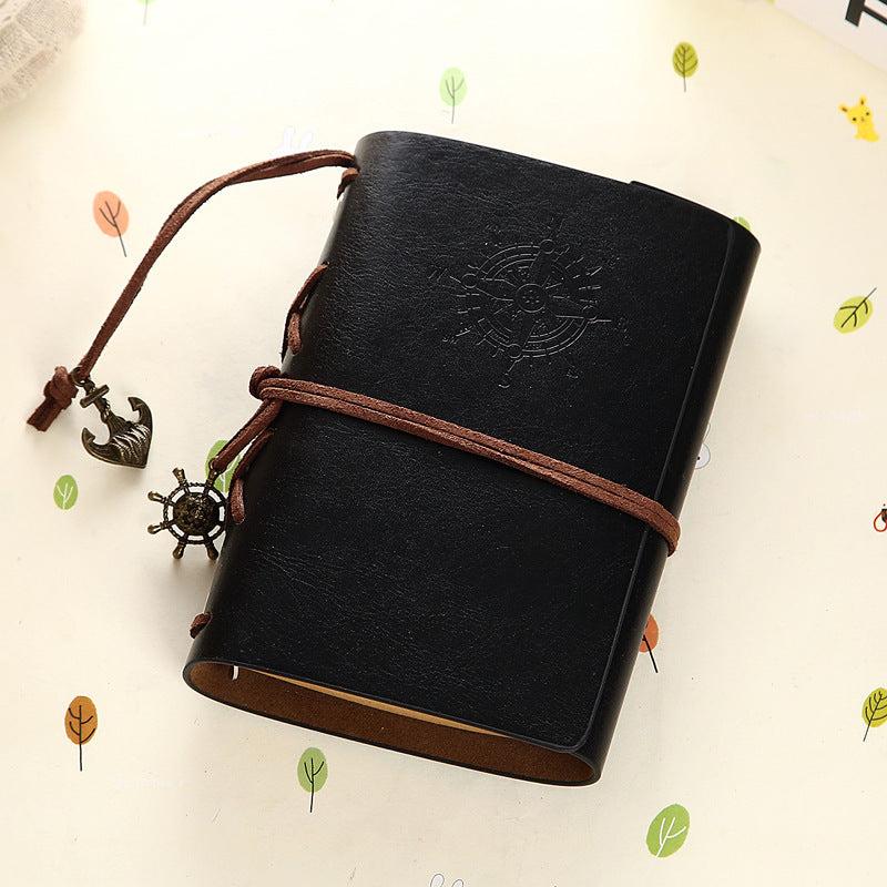 A7 Pirate Style Loose leaf Notebook Vintage Strap Hand Account Notebook
