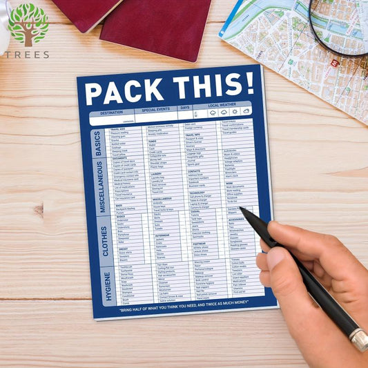 Trees Grocery List Magnet Pad 52 Sheets