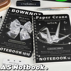 Dark Vintage Butterfly Notebook 50 Pages