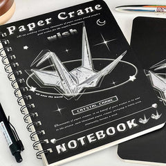 Dark Vintage Butterfly Notebook 50 Pages