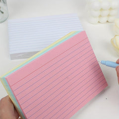 Ruled Index Cards 10 X 15 100 Sheets Flashcards for Studying