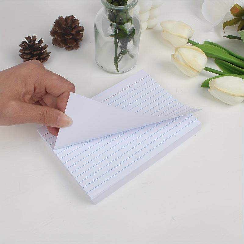 Ruled Index Cards 10 X 15 100 Sheets Flashcards for Studying
