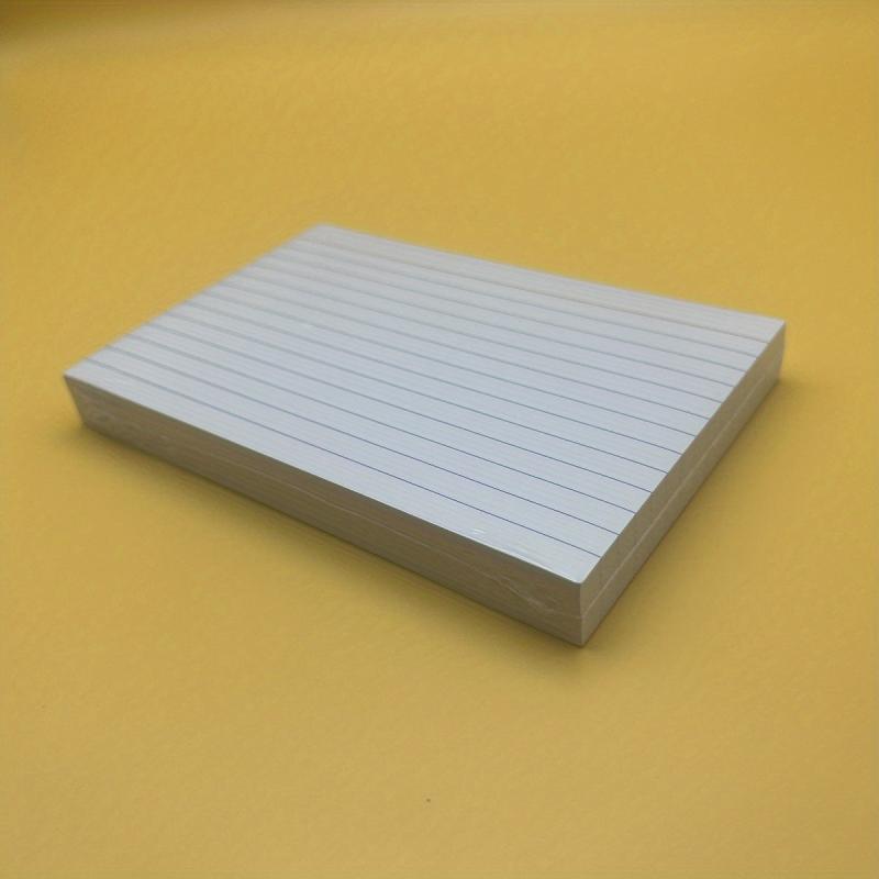 Ruled Index Cards 10 X 15 100 Sheets Flashcards for Studying