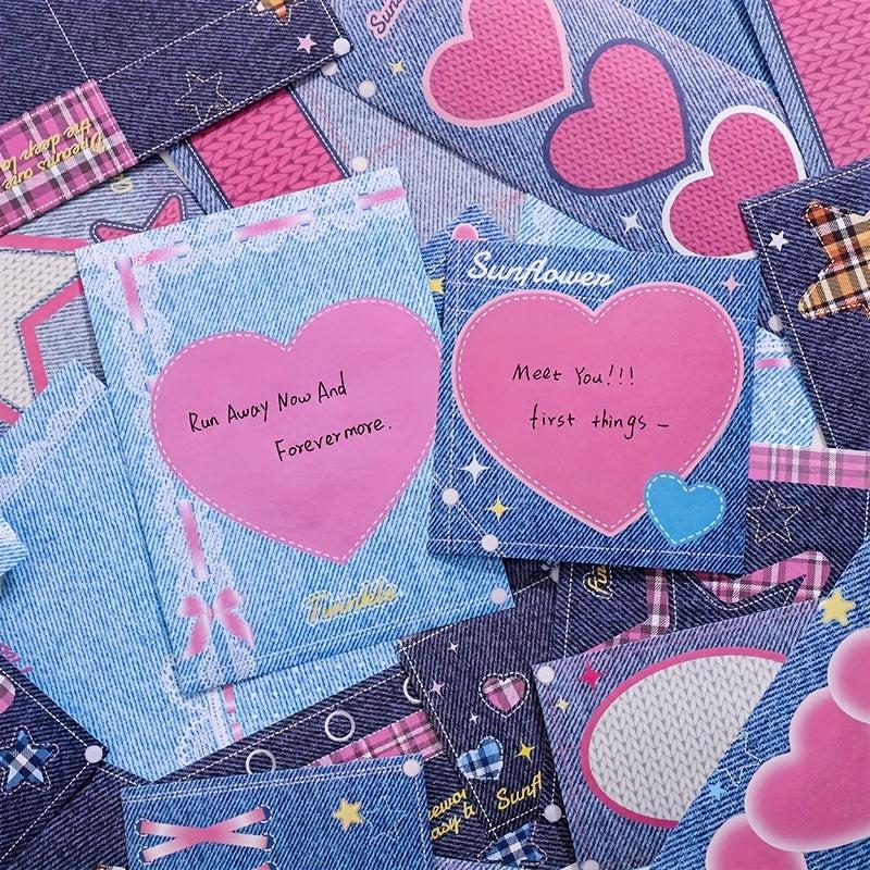 50pcs Tearable Sticky Notes - Add Personality to Messages
