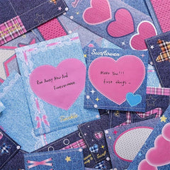 50pcs Tearable Sticky Notes - Add Personality to Messages