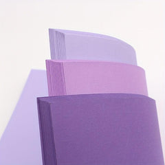 250g 15sheets Purple Series Card Paper A4 Cardstock