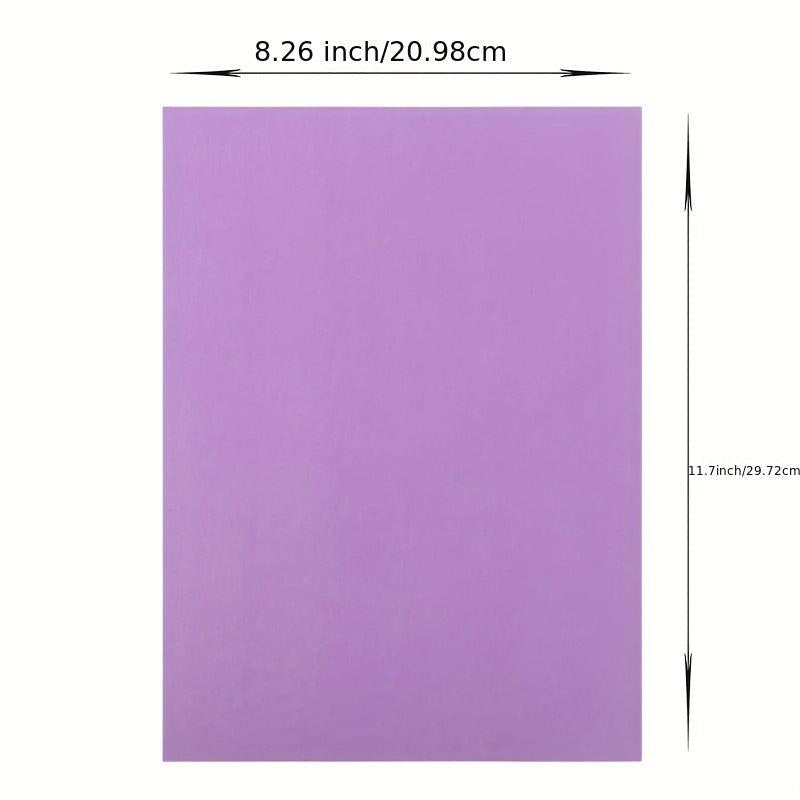 250g 15sheets Purple Series Card Paper A4 Cardstock