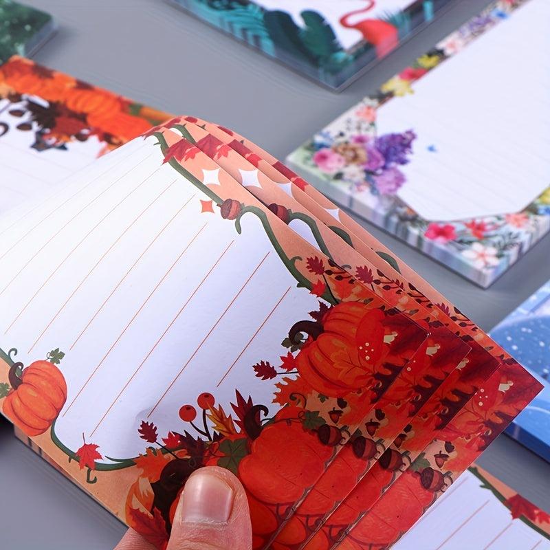 Irregular Pattern Magnetic Notepad 1pc