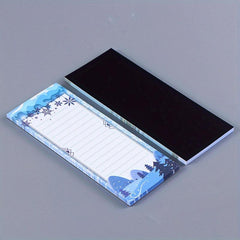 Irregular Pattern Magnetic Notepad 1pc