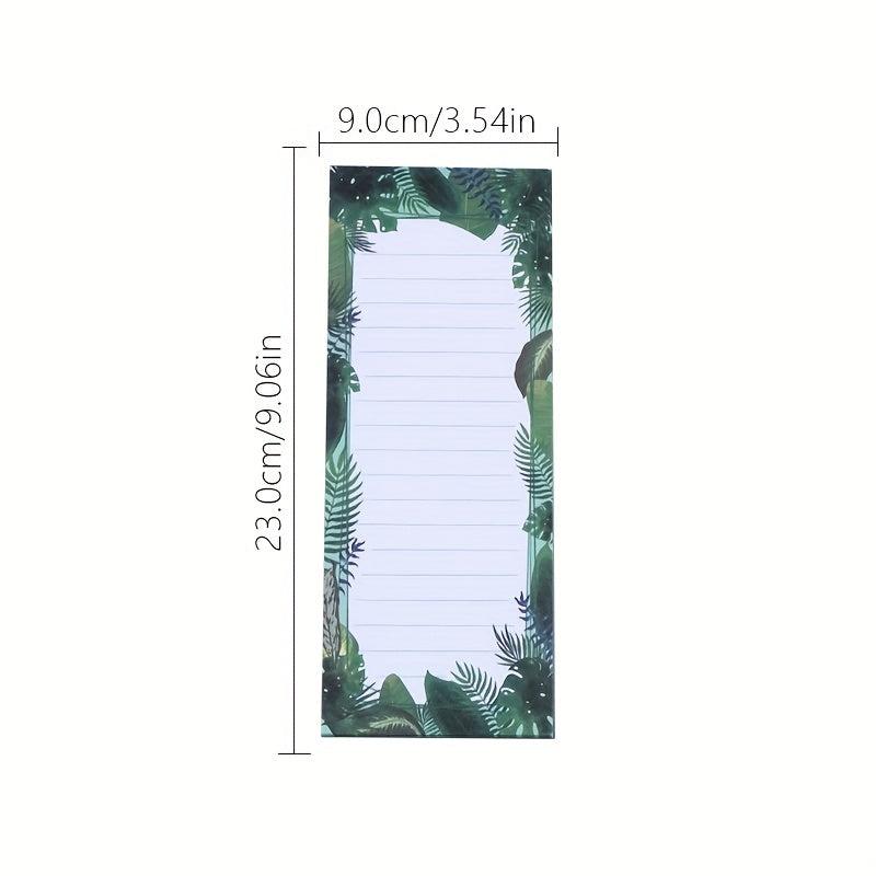Irregular Pattern Magnetic Notepad 1pc