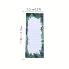 Irregular Pattern Magnetic Notepad 1pc