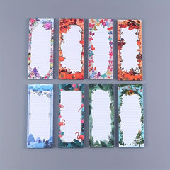 Irregular Pattern Magnetic Notepad 1pc