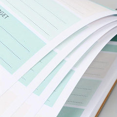 Thickened Plan Notebook Minimalist School Supplies