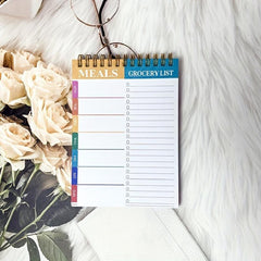 Daily Planner Notepad Undated 52 Sheets Tear Off Checklist Hourly Schedule