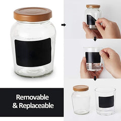 120pcs Blackboard Stickers for Home Kitchen Decor