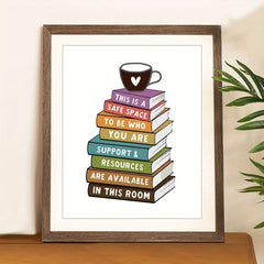 Classroom Decor Safe Space Wall Art Inclusive Art Students Room Decor