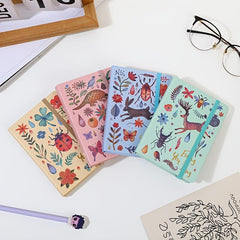 A5 Hardcover Journal Diary Animal Plant Cover Lined Pages Notebook