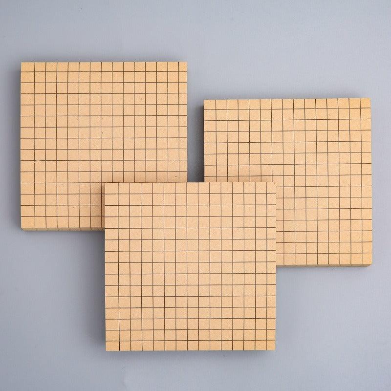 1pc Sticky Notes Box Horizontal Lines Blank Self Stick Note Pads