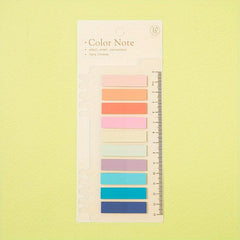 Morandi Index Stickers, 10 Colors, Transparent, Student Reading Marking Stickers