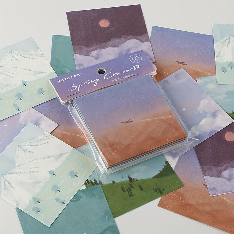 120 Sheets Sticky Notes High Adhesion