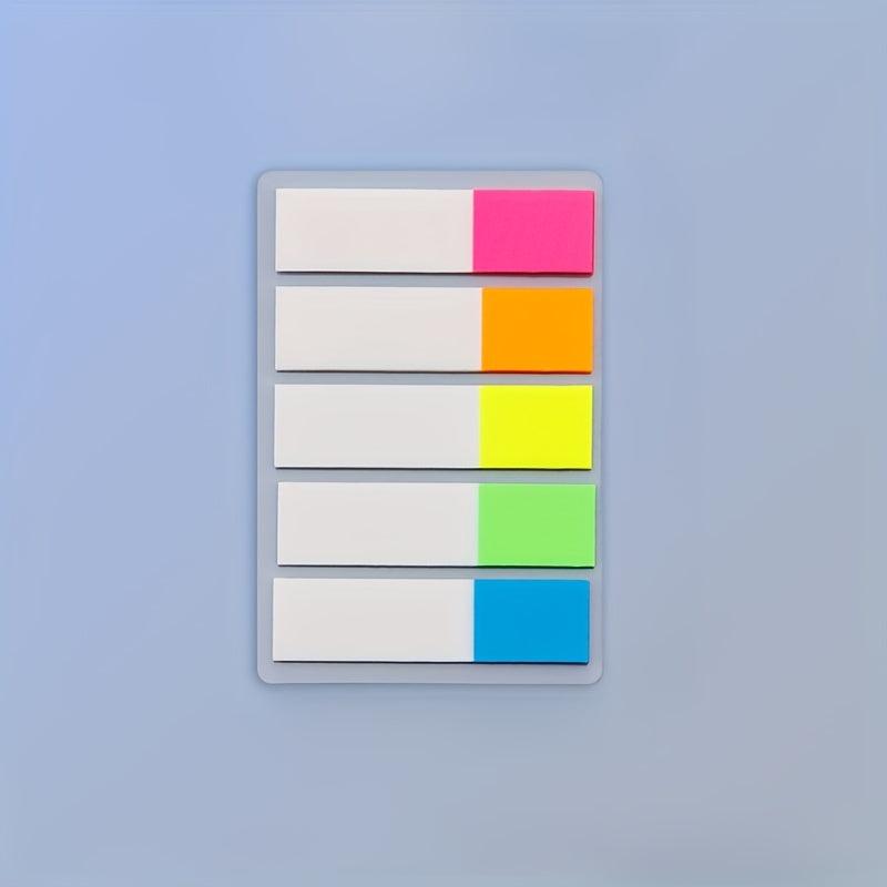 500 Sheets PET Fluorescent Index Stickers Student Creative Mark