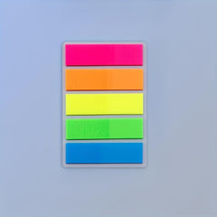 500 Sheets PET Fluorescent Index Stickers Student Creative Mark