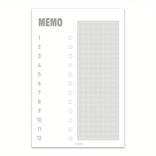 Non-Adhesive Note Pad 8.5x11 Paper, 60 Sheets