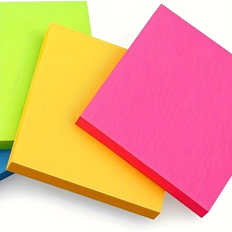 100 Sheets Fluorescent Pink Sticky Notes