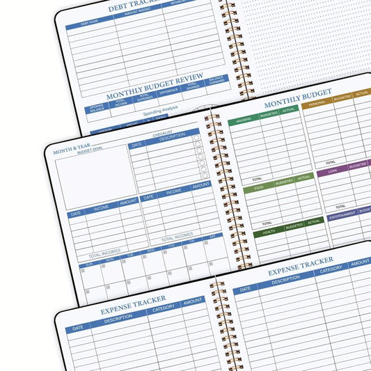 BUBU Budget Planner Monthly Finance Organizer With Expense Tracker