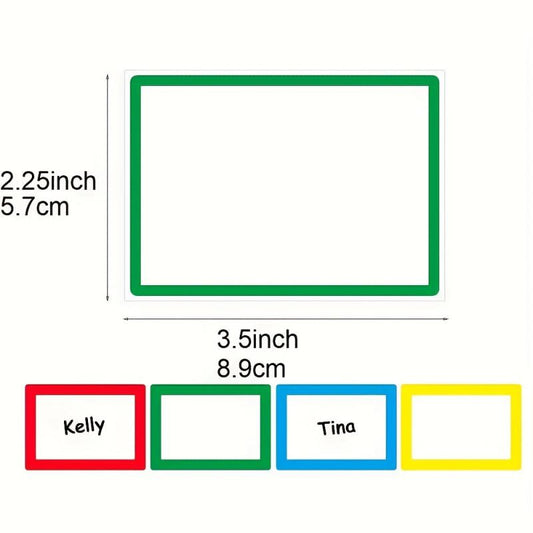 Border Name Tags, Category Labels for Offices