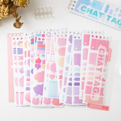 20 Sheets Key Points Marker Index Stickers Reading Labels Bookmark Sticky Notes