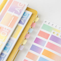 20 Sheets Key Points Marker Index Stickers Reading Labels Bookmark Sticky Notes