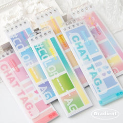 20 Sheets Key Points Marker Index Stickers Reading Labels Bookmark Sticky Notes